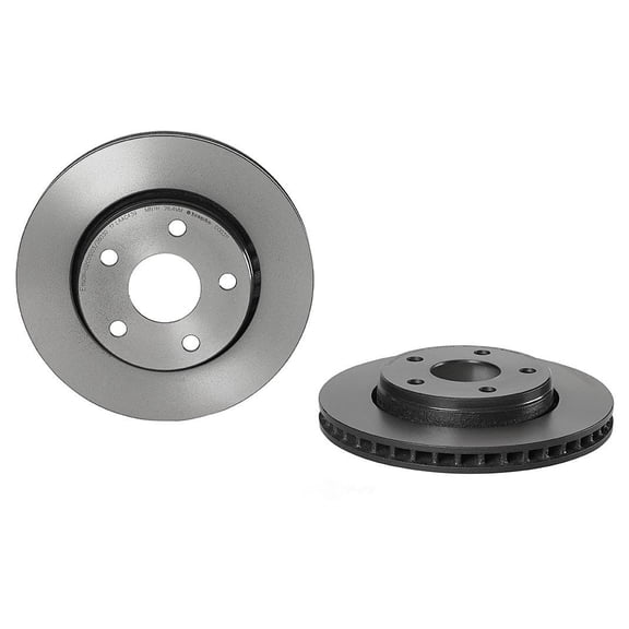 Brembo 09.C003.11 BRAKE ROTORS Fits select: 2015-2017 JEEP WRANGLER UNLIMITED SPORT, 2012-2014 JEEP WRANGLER SPORT