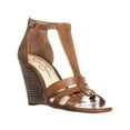 thumbnail image 1 of Womens Jessica Simpson Mccorde Wedge Sandals, Light Luggage, 1 of 5