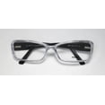 thumbnail image 2 of NEW FENDI 896 WOMENS/LADIES RECTANGULAR FULL-RIM CLEAR CRYSTAL / BLACK FRAME DEMO LENSES 54-15-135 FLEXIBLE HINGES EYEGLASSES/EYEWEAR, 2 of 8
