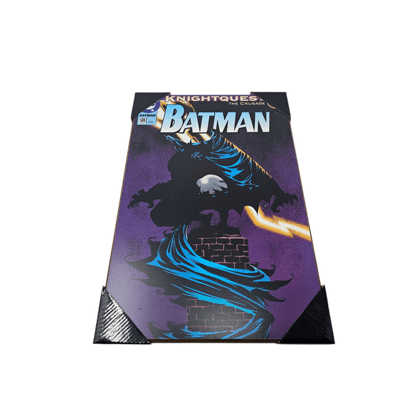 Batman "Knightquest the Crusade" 13X19in Wooden Wall Sign