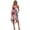 Tropical Hibiscus Print, variant on Binienty Sleeveless Sundress with Tropical Floral Print, Asymmetric Hem Midi Dress with Side Pockets for Women Casual Summer Outings