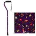thumbnail image 1 of Bastón de diseño NOVA con mango descentrado, ligero y ajustable con correa de transporte, para hombre y mujer, ideal para mantener el equilibrio, diseño morado., 1 of 5