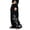 A-Black359, variant on Women's Star Flame Print Wide Leg Sweatpants Drawstring Waist Street Skate Long Trousers