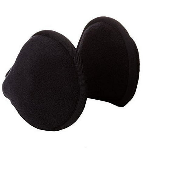 180s Tec Fleece Ear Warmer (Black with Fleece Interior)
