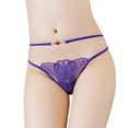 thumbnail image 1 of Aayomet Culottes pour Femmes Mode Brodée (Violet, Taille Unique), 1 of 5