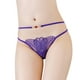 thumbnail image 1 of Gibobby Pantys para Mujer Tanga sexy para mujer Bragas bordadas a la para mujer(Morado，Talla única), 1 of 5
