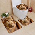 thumbnail image 1 of ABPHQTO Cono de masa de galleta con chispas de chocolate editable Juego de alfombras de baño de 3 piezas Alfombra de baño Alfombra de contorno y tapa de inodoro ABPHQTO Cont-CHAPPLE-10827, 1 of 2