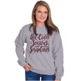 thumbnail image 4 of Cider Scarves Scripture Christian Women Plus Size Sweatshirt Brisco Brands 2X, 4 of 6