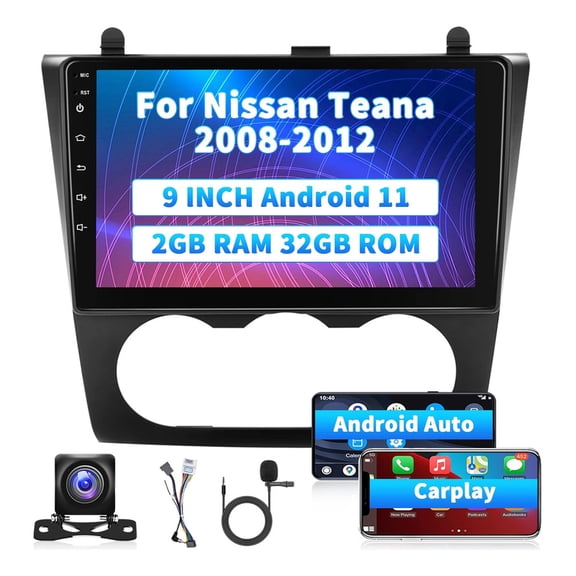 2 32g Car Stereo Radio Nissan Teana Altima 2008-2012