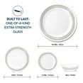 thumbnail image 3 of Corelle Brushed Silver 16-Piece Glass Dinnerware Set (Service for 4), 3 of 7