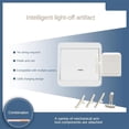 thumbnail image 5 of Control Remoto Inalámbrico Apagar/Encender Luces Pulsación Automática Interruptor de Pared Bot Recargable Interruptor de Físico Automático con Dedo, 5 of 5