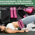 thumbnail image 2 of Hip Thrust Barbell Pad Belt for Gym, Fitness Booty Support Cushion for Squats and Pilates,Pink, 2 of 6