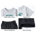 thumbnail image 3 of HILEELANG 2-7T Toddler/Little Boys Easter Bunny Sports 100% Cotton 2-Piece Outfit Set Size 4T, 3 of 5