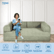 thumbnail image 3 of SOFA CAMA TEDDY SMOOTH OLIVE, 3 of 10
