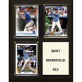 thumbnail image 1 of C&I Collectables 810MERRIFIELD Plaque de Trois Cartes NHL WIT Merrifield Arizona Coyotes, 1 of 1
