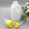 thumbnail image 4 of witspace Men's Potty with Lid and Funnel, Portable Pee Bottle for Men, 1700ml Large Capacity Male Reusable Urinals, Emergency Urine Collection for Hospital Home Camping Car Travel, 4 of 6