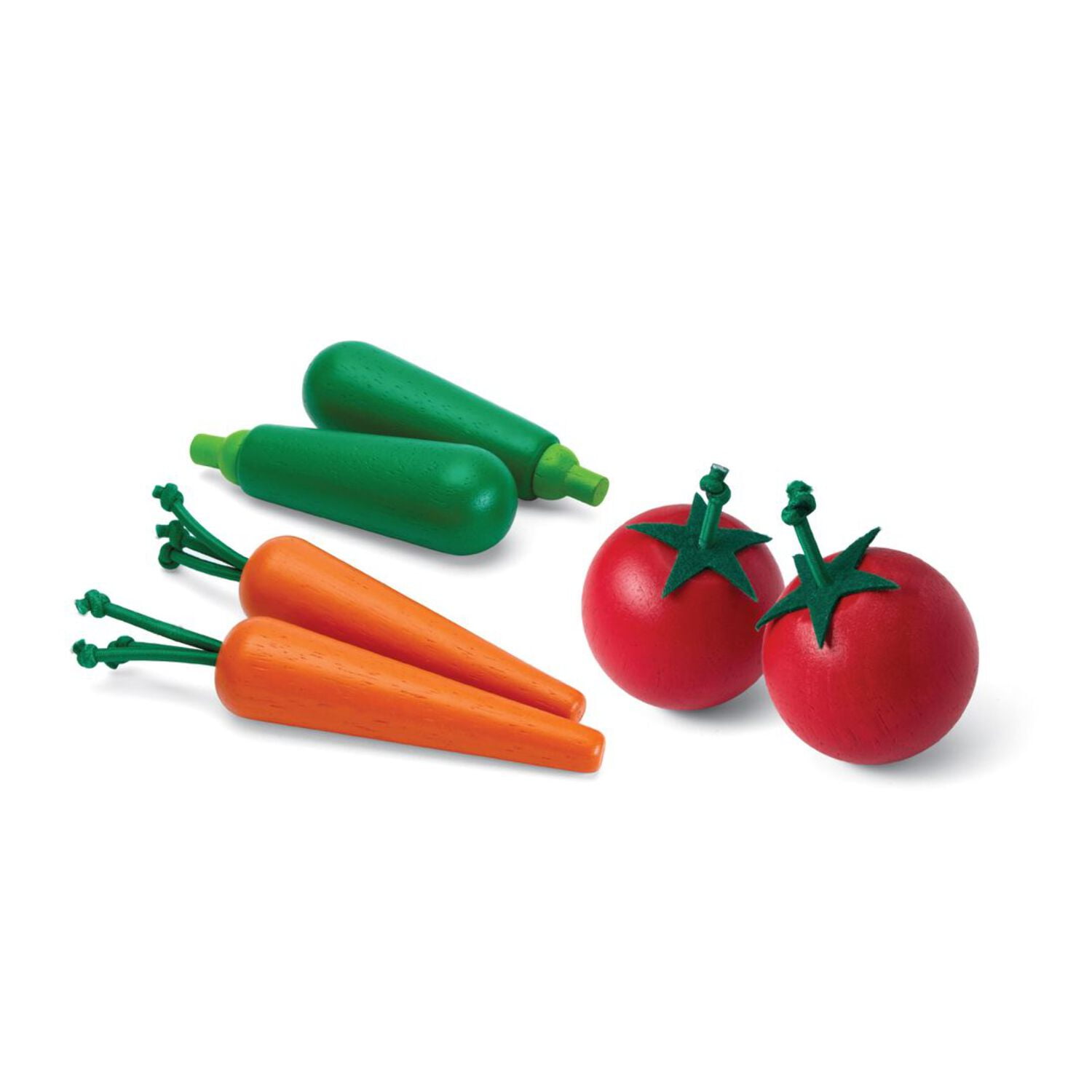 PlanToys Fresh Produce Set B (Carrots, Zucchinis  Tomatoes)