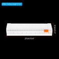 thumbnail image 2 of Unique Bargains Paper Trimmer, Plastic Portable A5 Paper Cutter Slicer Tool with Side Ruler Cutter Head, White, 2 of 6