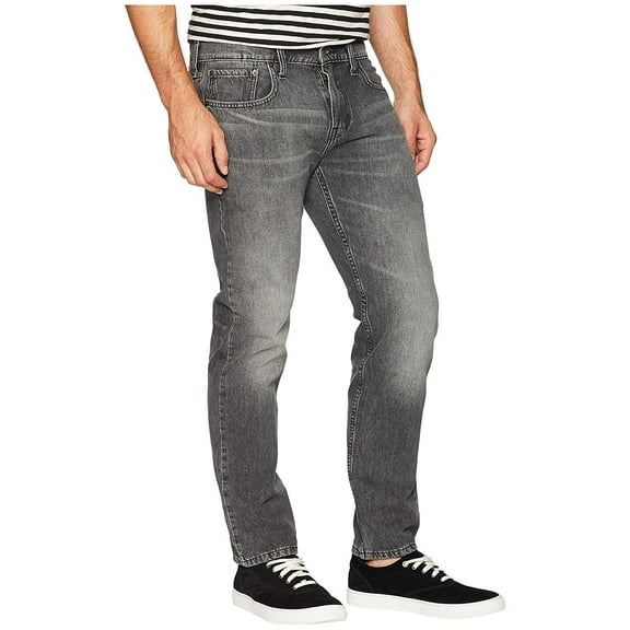 Levi's Mens 502 Regular Taper Fit Grey Stucco Warp Stretch