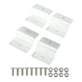 thumbnail image 1 of Solar Panel Mounts, Easy To Install 4PCS Aluminum Alloy RV Panel Brackets Standard Holes Lightweight  For Power Generation System, 1 of 8