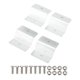 thumbnail image 3 of RV Panel Brackets Corrosion Resistant 4PCS  Compatibility Solar Panel Mounts Lightweight Aluminum Alloy Easy To Install  for Power Generation System ANGGREK Otros, 3 of 8