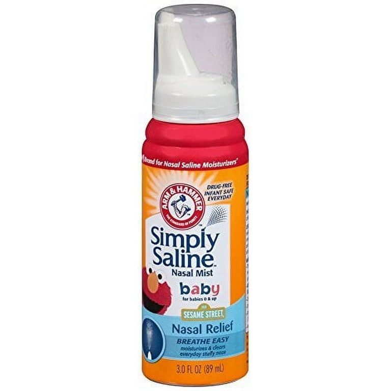 Simply Saline Baby Nasal Mist Super Size 3 Oz Walmart