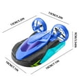 thumbnail image 3 of S10 Amphibious Remote Control Car and Boat, 2 in 1 Water and Land RC Vehicle for 6+ Years, All Terrain Remote Control Toy, 3 of 4