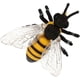 thumbnail image 2 of 1Pc Bee Figurine Realistic Plastic Animal Model Teaching Prop Educational Toy, 2 of 2