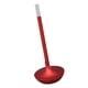 thumbnail image 3 of Lámpara de mesa inalámbrica Innovadora forma de vela 3 niveles de brillo Lámpara de escritorio LED recargable regulable Rojo, 3 of 5
