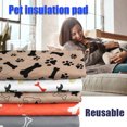 thumbnail image 4 of CAROOTU 1 Pcs Washable Waterproof Dog Pee Whelping Pads Reusable Extra Absorbent Mat, 4 of 7