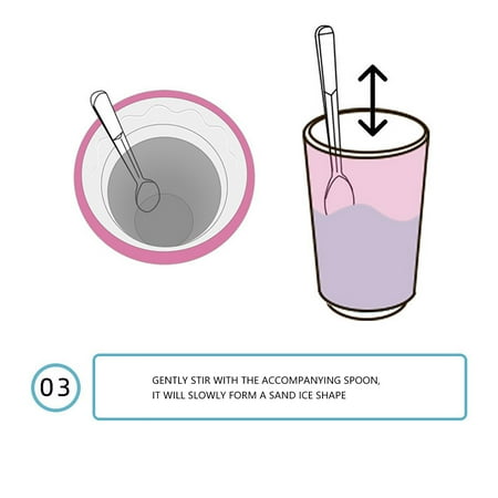 

Plug Free Quick Coolng Cup Household Sand Ice Cup Stir To Make Ice Juice Beverage Ice Glass Ice Sand Cup