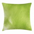 thumbnail image 1 of Sage Throw Pillow Cushion Cover, Digital Shady Color Abstraction Grunge Retro Style Springtime Ecology Growth Go Green, Decorative Square Accent Pillow Case, 18 X 18 Inches, Apple Green, by Ambesonne, 1 of 2