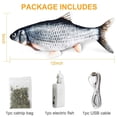 thumbnail image 4 of WJ - Simulated electric Carp Pet Toy uSB Rechargeable Cat Toy Plush Toy Small Plush Stuffed animal,Kids Toys for ages 2 up, 4 of 6