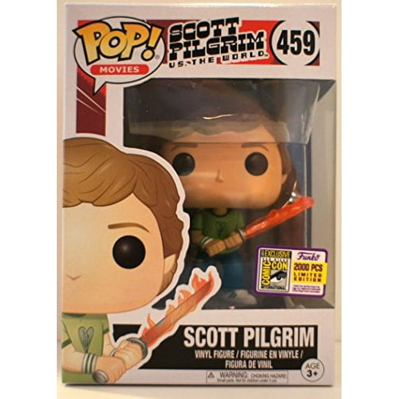 Funko Pop! Movies #459 Scott Pilgrim with Sword of Destiny LE 2000 (SDCC 2017 Exclusive)