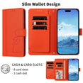 thumbnail image 4 of Lucky Four Leaf Clover Embossed PU Leather Wallet Case for Motorola Moto G Play 2025 / G Power 2025 / G Power 2026, 9 Card Slots 1 Cash Pocket Dual Magnetic Flip Kickstand Shockproof Phone Cover, 4 of 11