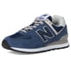thumbnail image 1 of Zapatillas New Balance 574 V3 para mujer, color azul marino y blanco 5.5 US, 1 of 8