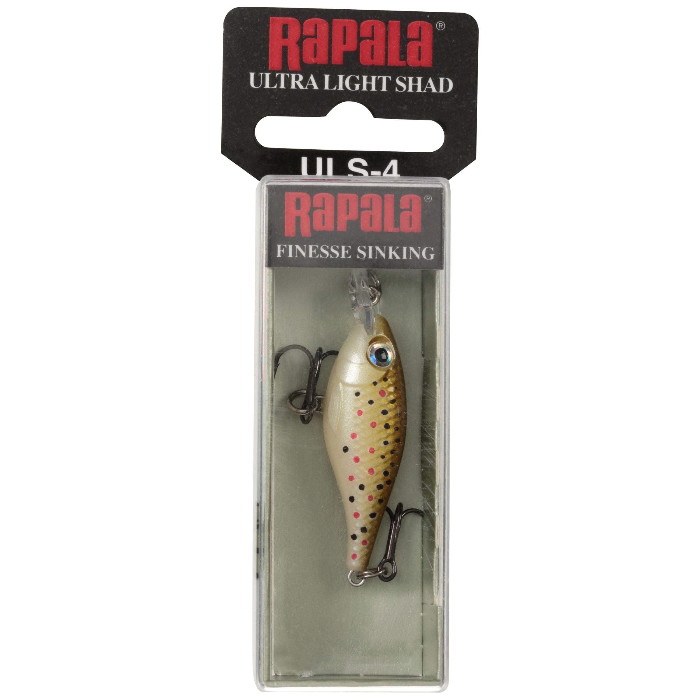 Rapala Ultra Light Shad 04 Crankbait Fishing Lure 1.5 1/8oz Brown Trout 