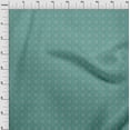 thumbnail image 3 of oneOone Cotton Silk Fabric Leaves & Floral Block Print Sewing Fabric BTY 42 Inch Wide, 3 of 4