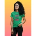 thumbnail image 2 of My Father Was My Teacher Shaped T-Shirt Women -Image by Shutterstock, Female 3X-Large, 2 of 4