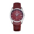 thumbnail image 1 of Up to 65% Off TPOFHS/ PD641-J Roman Numeral Scale Imitation Leather Watch Necklace Rings Earring Jewelry on Clearance, 1 of 1