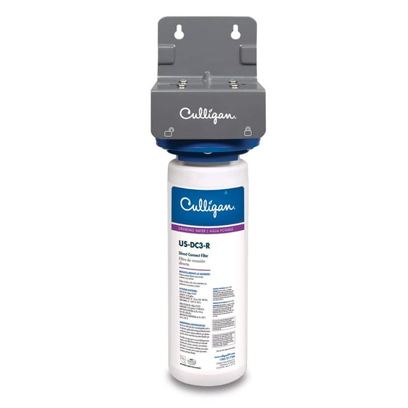 CULLIGAN US-DC3 Under Sink Direct Connect Premium Lead Filtration System, White