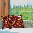 thumbnail image 5 of GZHJMY Decorative Throw Pillow Covers Set of 2, Herbs Spices Soft Pillow Cases, Square Cushion Cases Pillowcases for Sofa Bed Couch Car Home 16"x16" Home Decor, 5 of 5