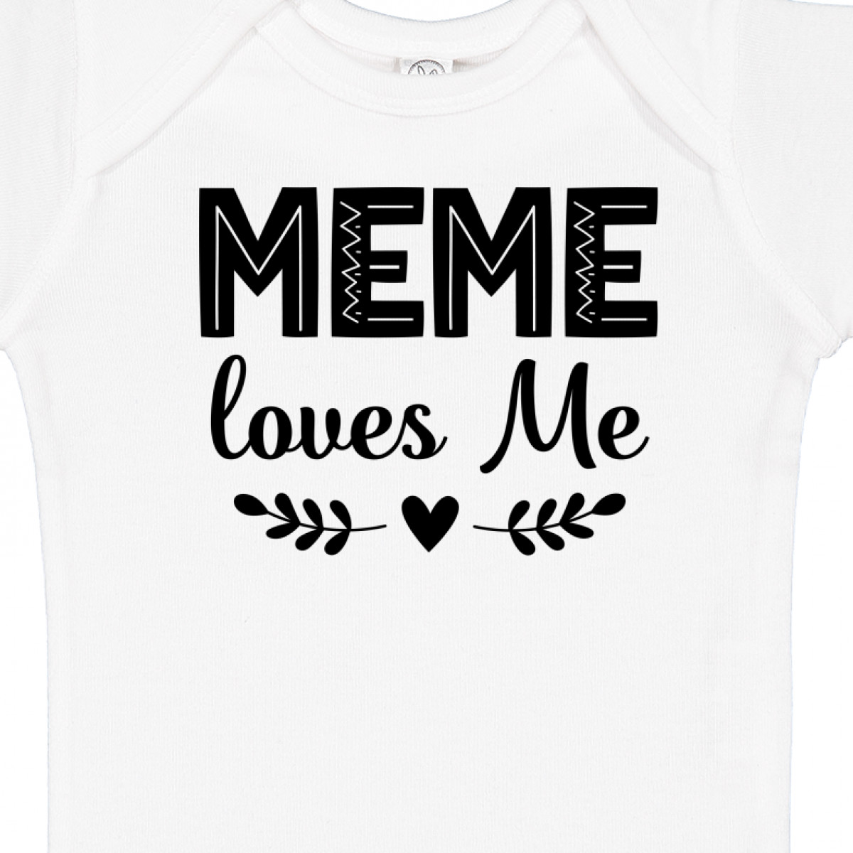 Inktastic Meme Loves Me Baby Clothes Girls Baby Bodysuit