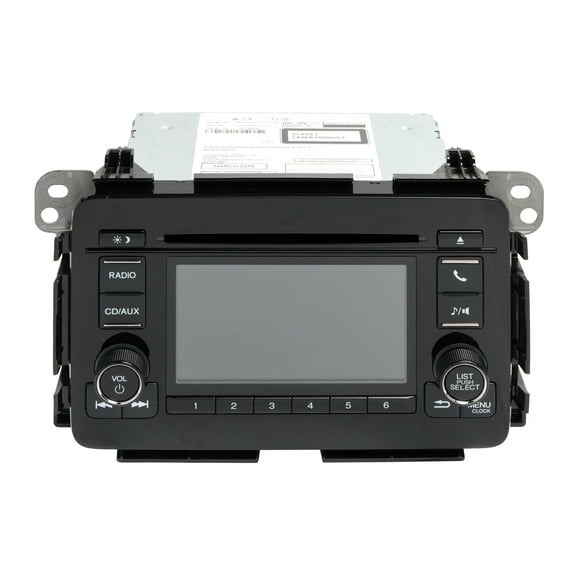 Restored 2016 Honda HR-V AM FM Radio Single Disc CD Player LCD Display 39100-T7W-A710-M1 (Refurbished)