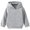 Grey, variant on Boys Hooded Sweatshirt Fleece Pullover Hoodies Long Sleeve Warm Hoodie Sweatshirts with Pocket for Kids (Black, 9-10 Years)
