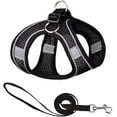 thumbnail image 7 of Soft Small Dog Harness and Leash Set Mesh Puppy Harnesses Leash Easy Walk Dog Harness Vest Adjustable Reflective No Pull Dog Harnesses for Small Dogs Cats, 7 of 7