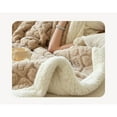 Flannel Weighted Blanket, Sherpa Weighted Blankets with Soft Plush