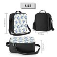 thumbnail image 2 of Picia Daisies Flowers Lunch box Lunch bag for men women Large capacity Lunchbox Reusable Lunch bags Insulated Lunch bag Lunch box cooler, 2 of 9