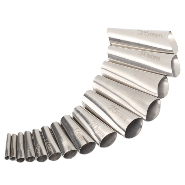 Buse de Calfeutrage en Acier Inoxydable, Applicateur de Buse de Calfeutrage 14 Pcs Outil de Finition de Scellant en Acier Inoxydable Kit de Finisseur de Calfeutrage Durabilité Prolongée