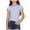 Bleu Clair, variante sur Yammkia T-Shirt en Coton Biologique pour Enfants, Manches Courtes, Chandails à Col Rond pour Tout-Petites Filles, Camion Mignon (Noir, 0-1 Ans)